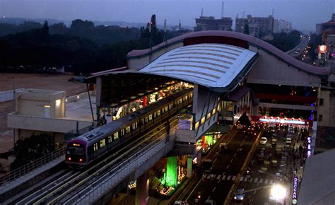 Metro Train, Bangalore, India | Train station architecture, Beautiful ...