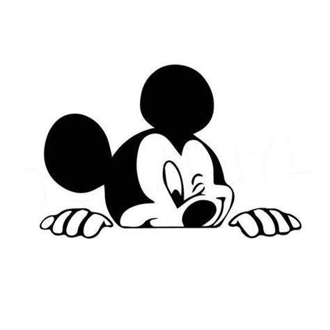 Disney Vinyl Decal/ Mickey Mouse - Etsy España