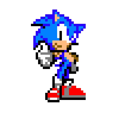 Sonic the Hedgehog Pixel Art Templates | Minecraft Pixel Art Building Ideas