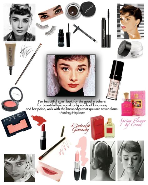 audrey | Audrey hepburn makeup, Audrey hepburn, Vintage makeup