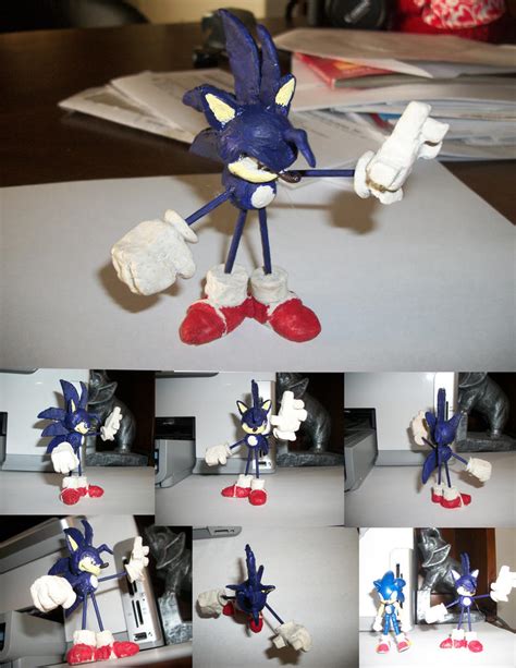 Sonic the Hedgehog-custom figu by DEIONARDO on DeviantArt