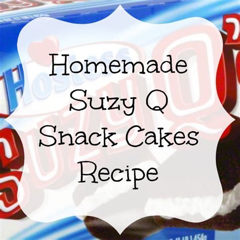 Homemade Suzy Q Snack Cakes - A Nation of Moms