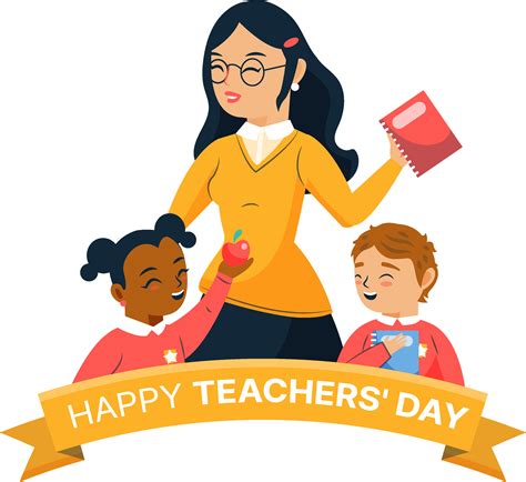 Happy Teachers Day High Quality Png - Happy Teachers Day Clipart - Clip ...