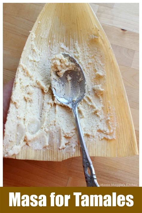 This easy to make masa for tamales recipe is the start to yummy ...