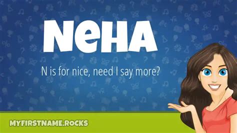 Neha First Name Personality & Popularity