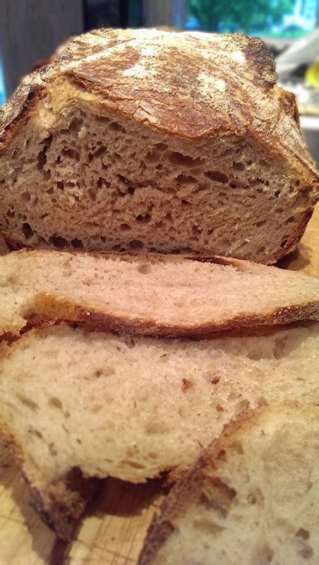 Pain Au Levain with Whole Wheat - Make Bread