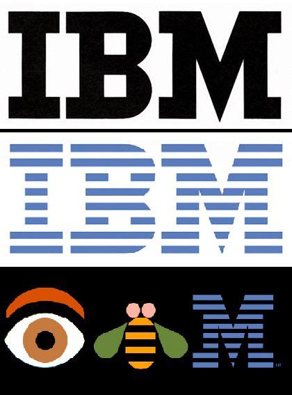Paul Rand - evolution of the IBM logo | Identidad visual corporativa, Identidad corporativa ...