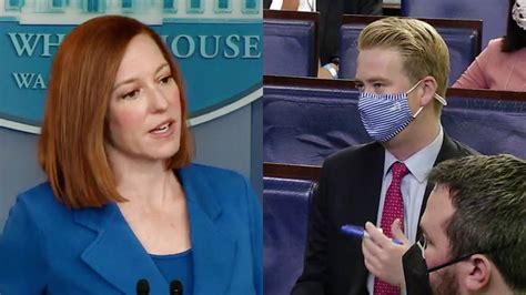 Jen Psaki Battles Doocyon Extra Unemployment Depressing Jobs