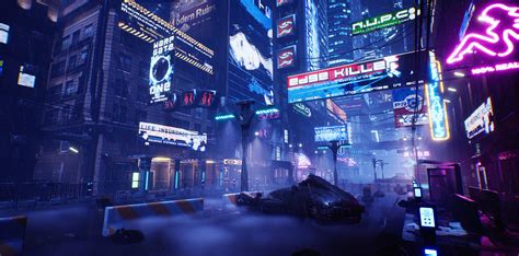 ArtStation - Cyberpunk City