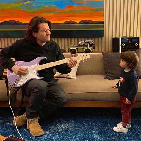 John Mayer Plays Guitar for Andy Cohen's Son Benjamin