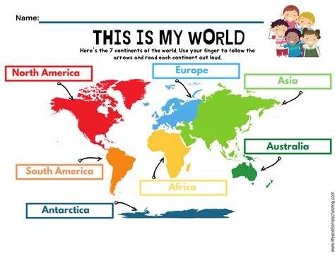 The 7 Continents Printable Activity | Made By Teachers | 7 continents, Printable activities ...
