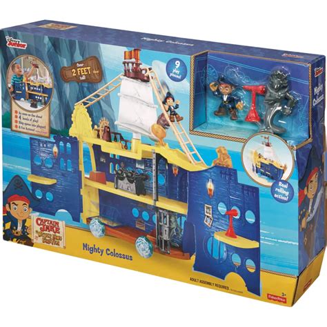 Fisher-price Disney Captain Jake And The Never Land Pirates, Mighty Colossus | Playsets | Baby ...