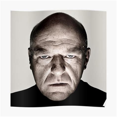 Póster «Hank Schrader Dean Norris Mad» de memelordKING | Redbubble