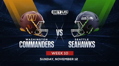 Seahawks Top Bet to Win, Cover vs Commanders