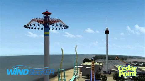 Cedar Point 2011 - Windseeker - YouTube