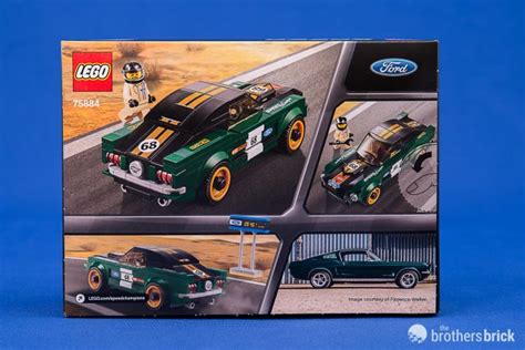 Hands on with the LEGO Speed Champions 75884 1968 Ford Mustang Fastback [Review] | The Brothers ...