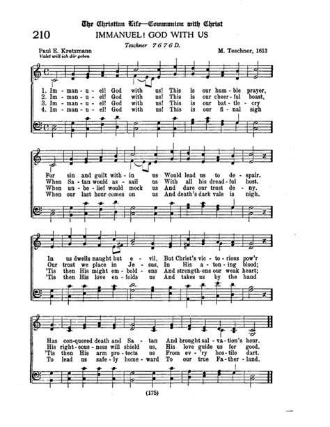 Immanuel, God with us | Hymnary.org