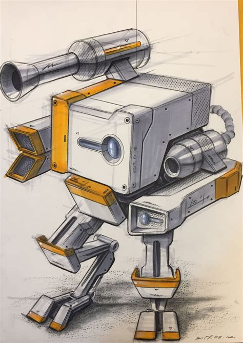 https://www.facebook.com/VicYangStudio/ | Robot concept art, Robot ...