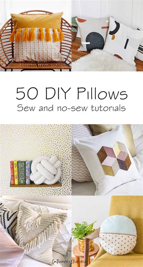 50 DIY pillows to jazz up your decor