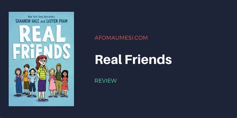 Real Friends, Shannon Hale - Middle School Ups and Downs (Review)