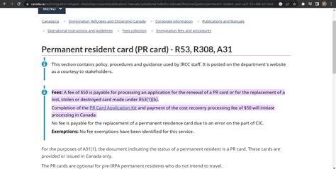 Canada Permanent Resident Card Renewal In 9 Steps - Icy Canada