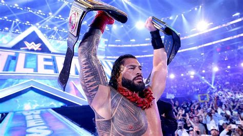 Roman Reigns continues to make history by passing another milestone as Undisputed WWE Universal ...