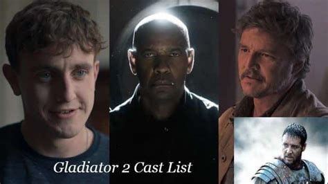 Gladiator 2 Cast List - Release Date, OTT, Budget, Trailer, Plot