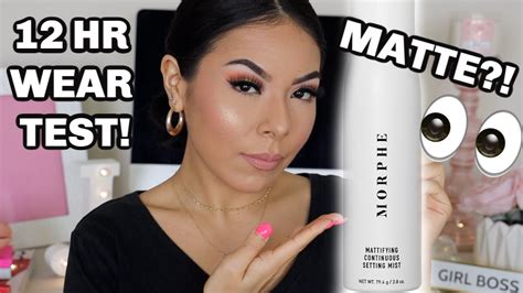 NEW! MORPHE MATTE SETTING SPRAY|| OILY SKIN APPROVED.. 👀