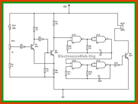 Thermistor Temperature Sensor Alarm Circuit - Instructables