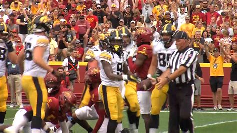 FIRST-HALF HIGHLIGHTS: Iowa leads Iowa State 17-3 | weareiowa.com