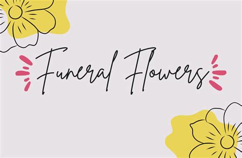 Popular Funeral Flowers And Their Meaning