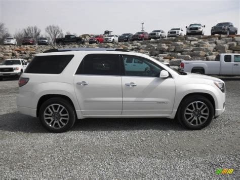 2013 White Diamond Tricoat GMC Acadia Denali AWD #79463642 Photo #27 | GTCarLot.com - Car Color ...