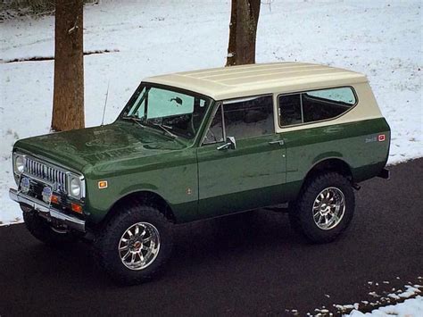 If I could have any 4x4, this would be the one I'd choose. 1974 International Scout ...