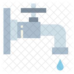 Faucet Icon - Download in Flat Style