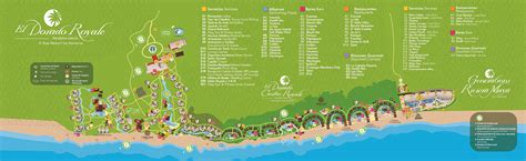 El Dorado Royale Full Size Map Of Resort