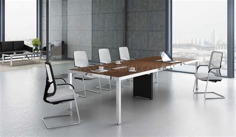 Meeting Table With Steel Legs | Modern Conference Tables: Boss'sCabin