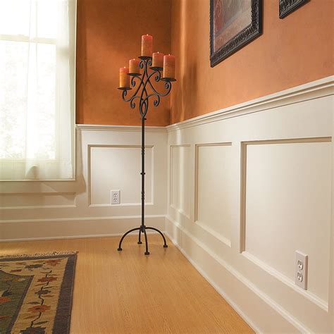 How to Build a Wainscoted Wall