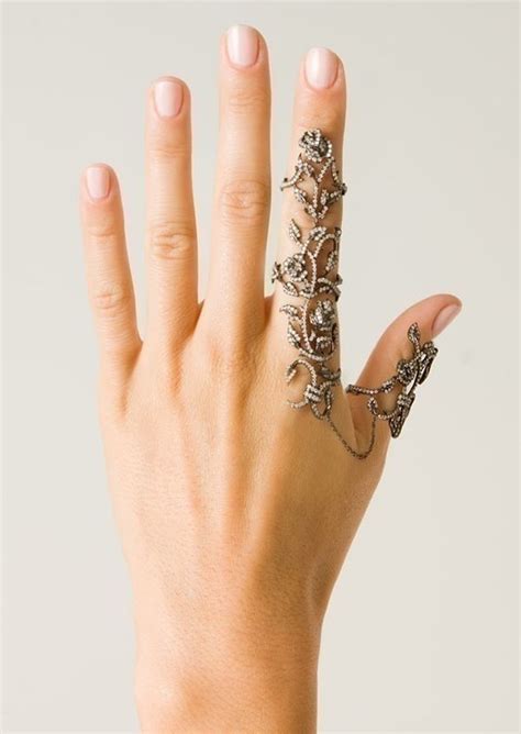 Long Finger Rings for Stylish Indian Brides - Blog