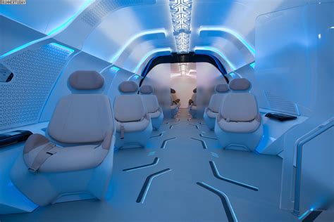 Virgin Hyperloop One Dubai: Interieur von BMW Designworks