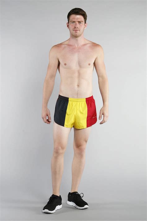 MEN'S 1 INCH INSEAM ELITE SPLIT RUNNING SHORTS- BELGIUM – BOA | Running Shorts & Clothing | Made ...