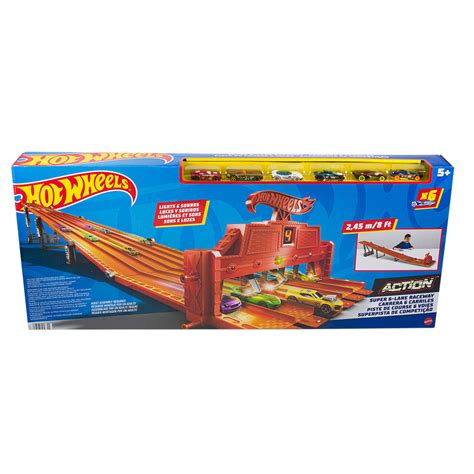 Wholesale Hot Wheels Super 6 Lane Raceway Playset- 8ft