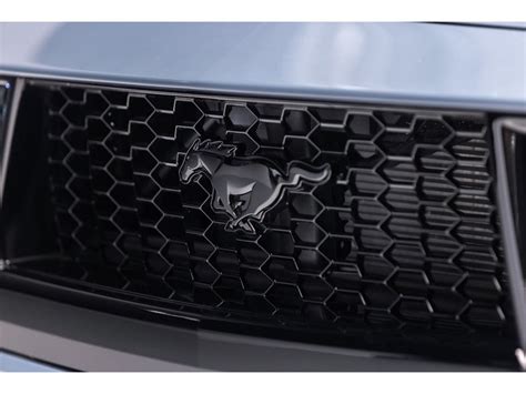 Ford Mustang Pony Grille Emblem - Black