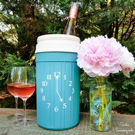 Wine Bottle Cooler from a Beverage Cooler for Happy Hour