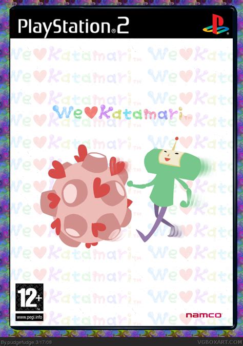 We Love Katamari PlayStation 2 Box Art Cover by pudgefudge