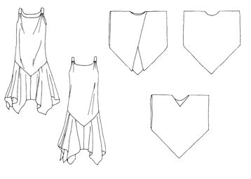 Drop Waist Dress Pattern 1920s | Flapper dress pattern, Drop waist dress pattern, Dropwaist dress
