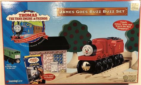 James Goes Buzz Buzz Set | Thomas Wooden Railway Wiki | FANDOM powered ...