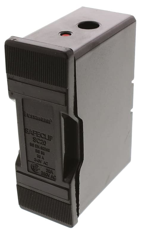 SC20H Eaton Bussmann Series | Eaton Bussmann Series 20A Rail Mount Fuse ...