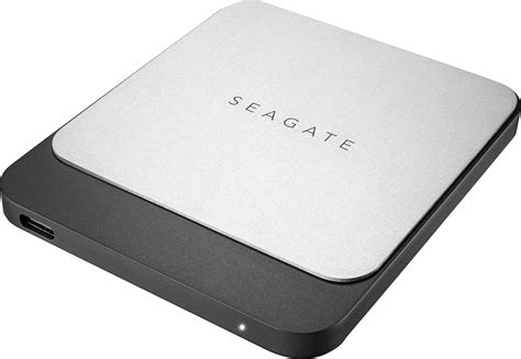 Seagate 2 TB External SSD hard drive USB-C™ Black, Silver STCM2000400 | Conrad.com