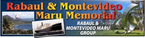 Home - Rabaul and Montevideo Maru Memorial