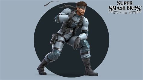 Solid Snake Super Smash Bros. Ultimatem Wallpaper, HD Games 4K ...